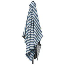 Tuinparasol 200 x 300 cm Polyester Rechthoekig Blauw en Wit
