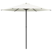 Tuinparasol 226x226x223 cm crèmekleurig rechthoekig