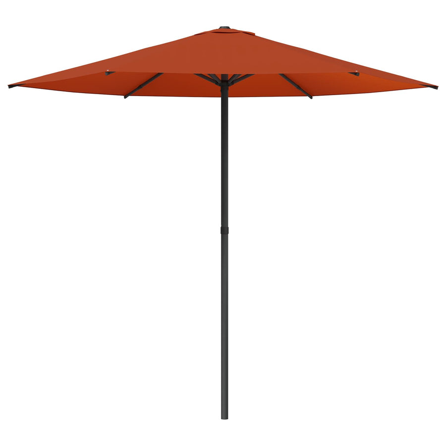 Tuinparasol 230 x 230 cm Polyester Rechthoekig Terracotta
