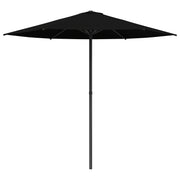 Tuinparasol rechthoek 226x226x223 cm zwart