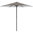 Tuinparasol rechthoek 230x230 cm zwart wit