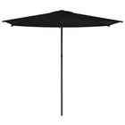 Tuinparasol rechthoek 270x270 cm zwart