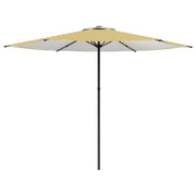 Tuinparasol 300x300 cm geel wit rechthoekig