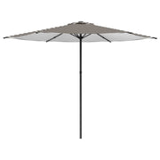 Tuinparasol rechthoek 300x300 cm zwart wit