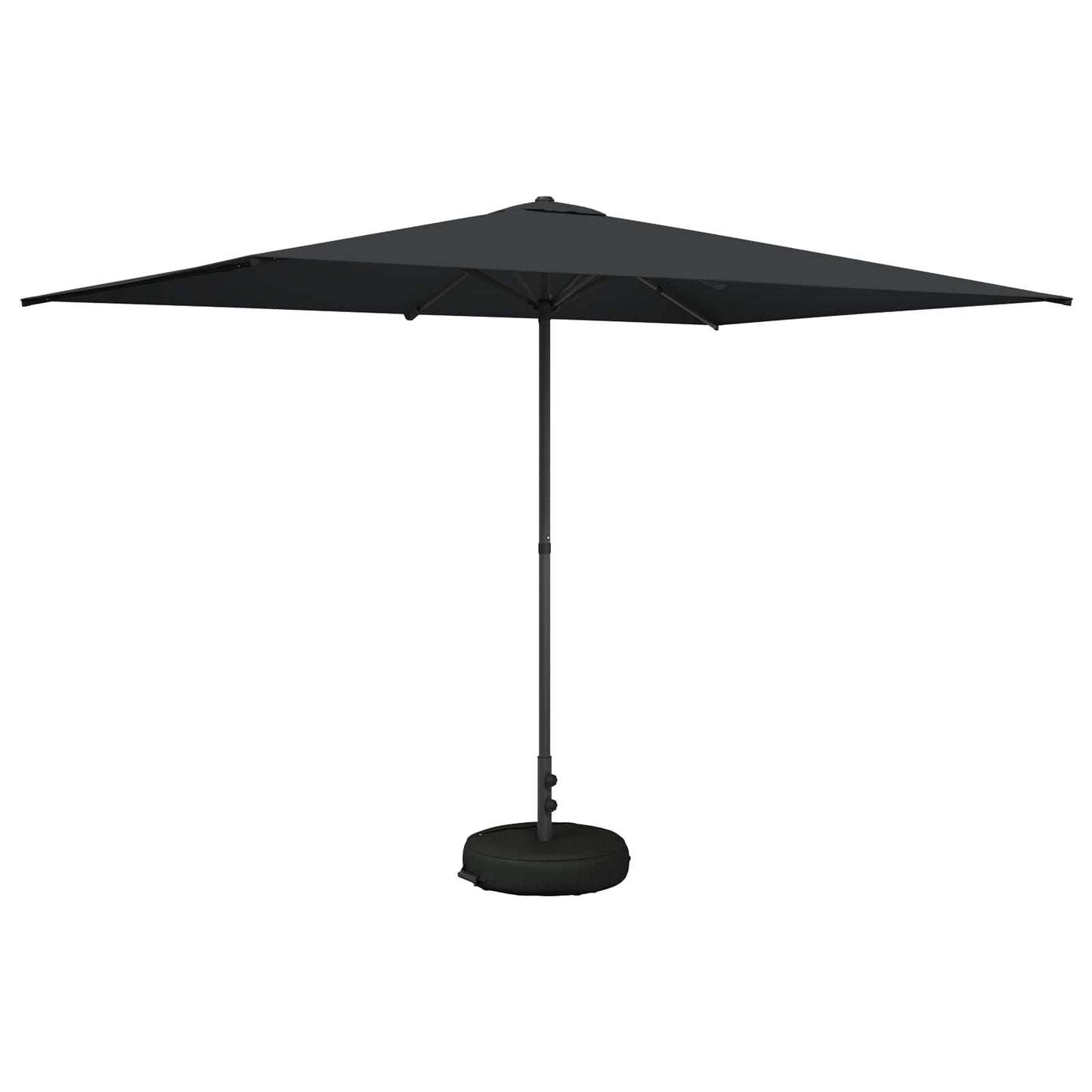 Tuinparasol 200 x 300 cm Polyester Rechthoekig Antracietkleurig