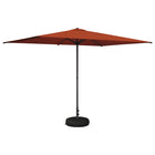 Tuinparasol 290x190 cm terracotta polyester