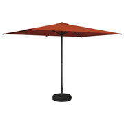 Tuinparasol 290x190 cm terracotta polyester