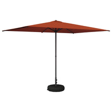 Tuinparasol 200 x 300 cm Polyester Rechthoekig Terracotta