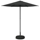 Tuinparasol rechthoek 226x226x228 cm antraciet