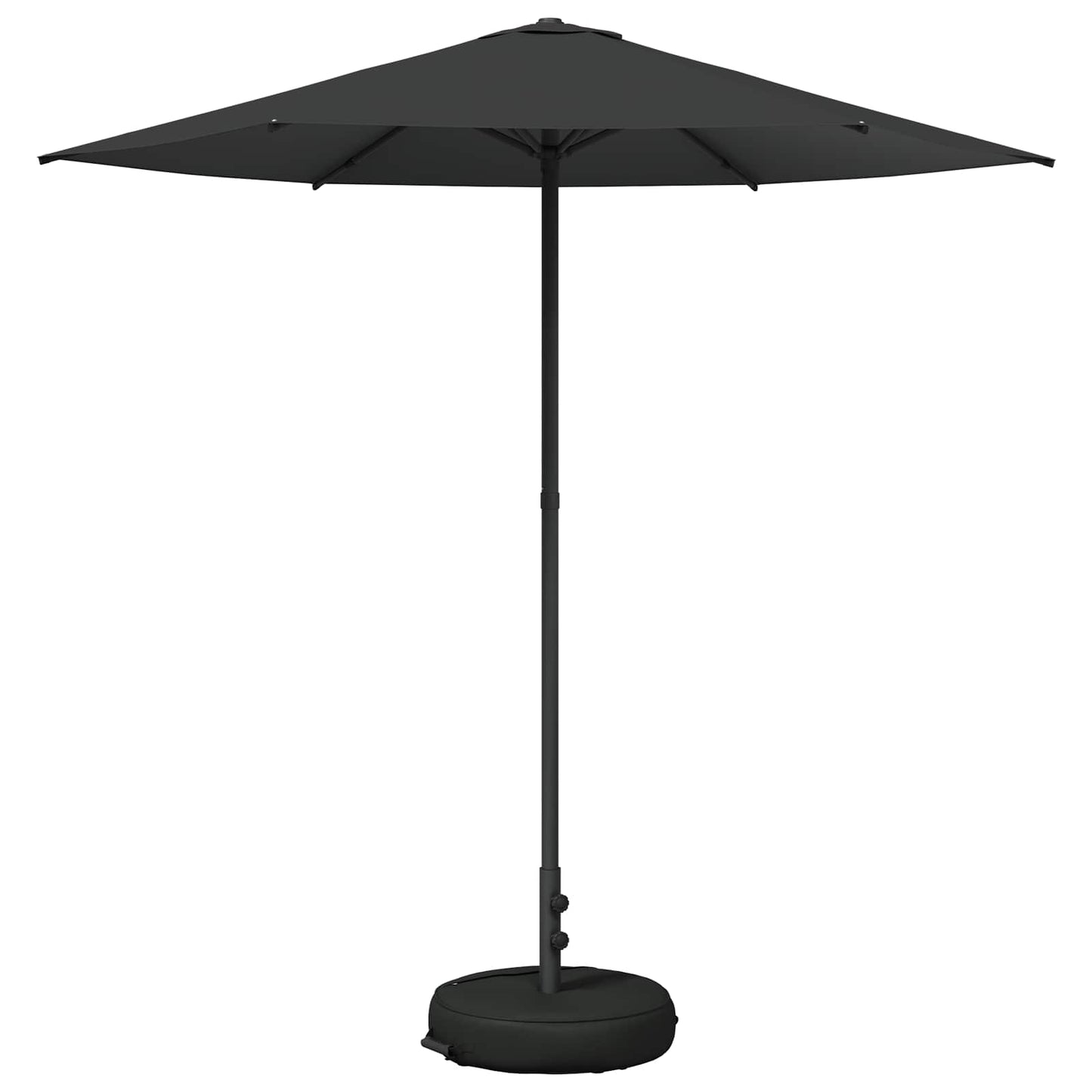 Tuinparasol 230 x 230 cm Polyester Rechthoekig Antracietkleurig