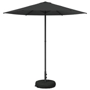 Tuinparasol rechthoek 226x226x228 cm antraciet