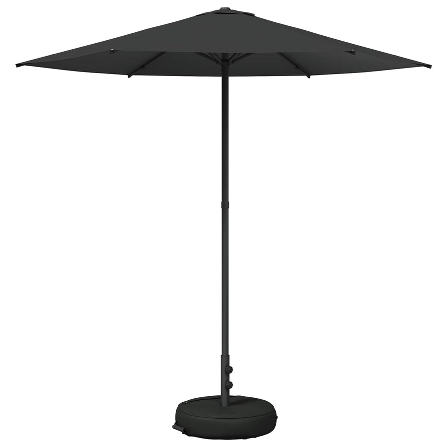 Tuinparasol 230 x 230 cm Polyester Rechthoekig Antracietkleurig