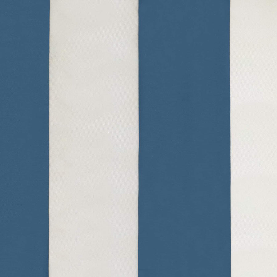 Tuinparasol 230 x 230 cm Polyester Rechthoekig Blauw en Wit