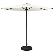 Tuinparasol 270x270 cm crèmekleurig polyester