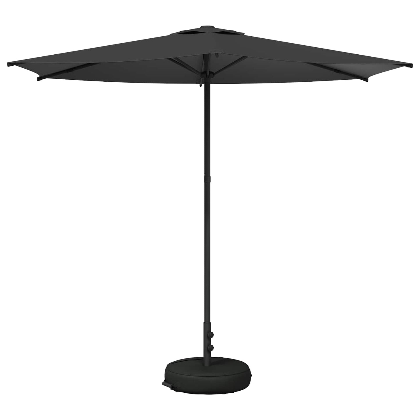 Tuinparasol 270 x 270 cm Polyester Rechthoekig Antracietkleurig