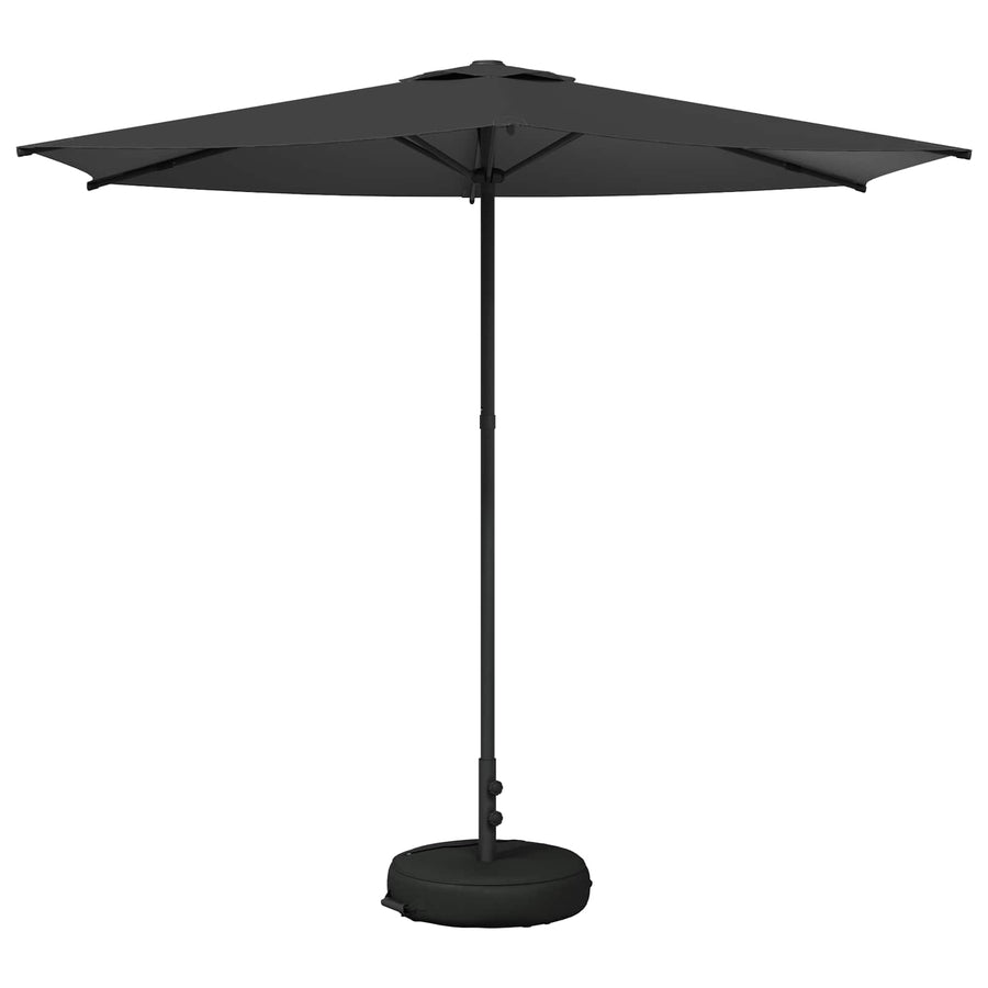 Tuinparasol 270 x 270 cm Polyester Rechthoekig Antracietkleurig