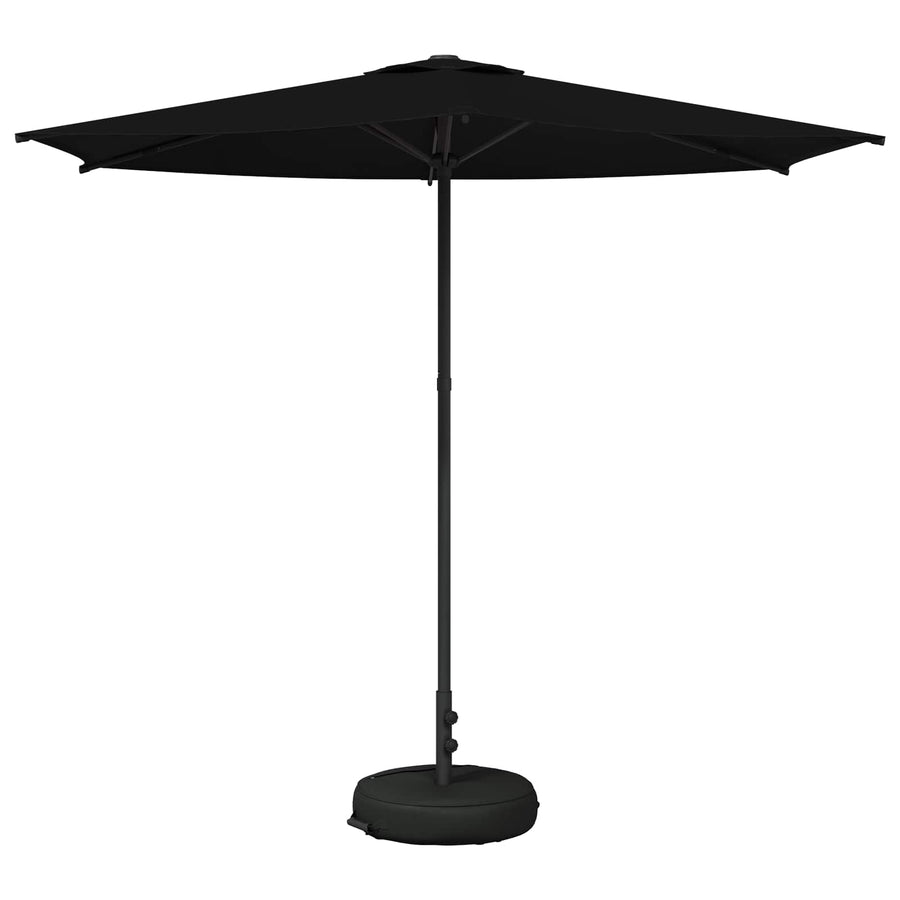 Tuinparasol 270 x 270 cm Polyester Rechthoekig Zwart