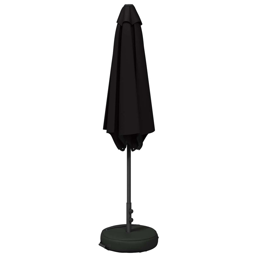 Tuinparasol 270 x 270 cm Polyester Rechthoekig Zwart