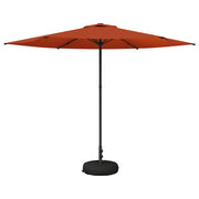 Tuinparasol 300x300 cm rechthoekig terracotta polyester