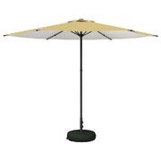 Tuinparasol 300x300 cm rechthoekig geel wit