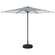Parasol 300x300 cm rechthoekig blauw wit