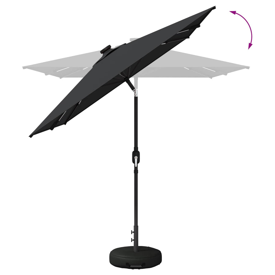 Tuin Parasol met LED Verlichting 200 x 300 cm Polyester