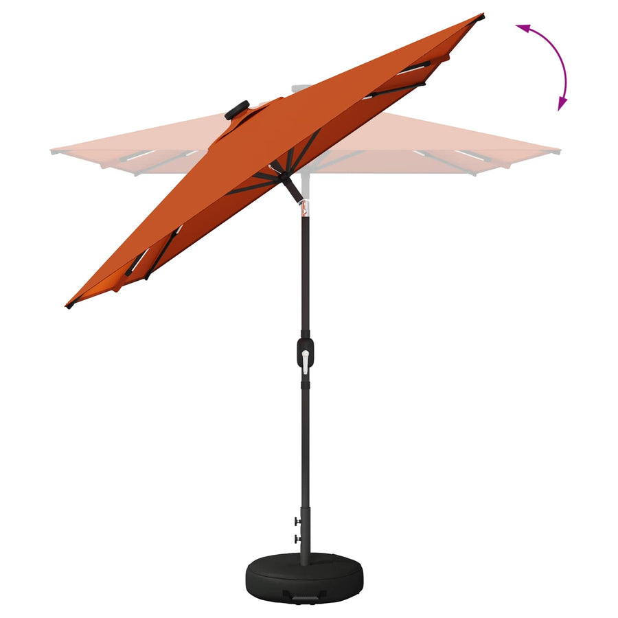 Tuin Parasol met LED Verlichting 200 x 300 cm Polyester