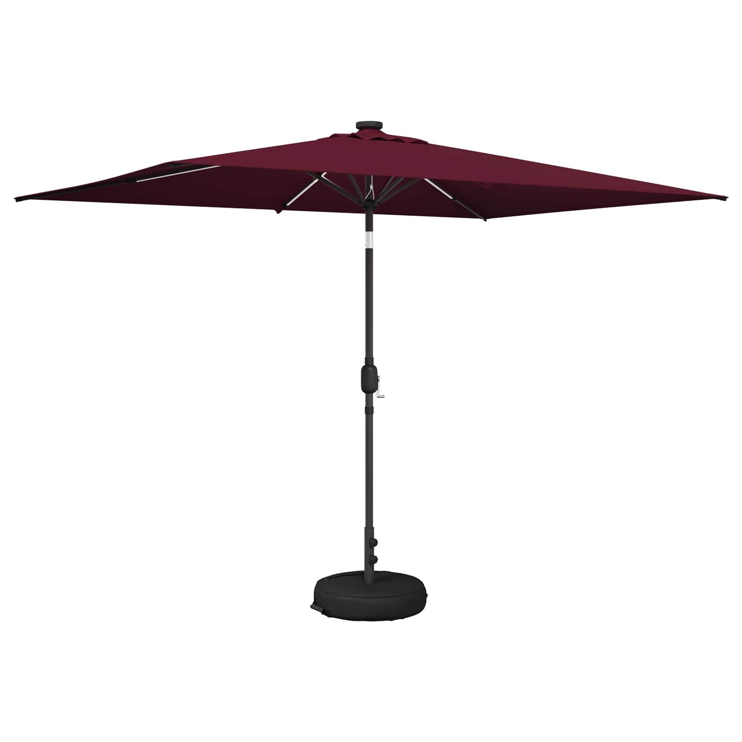 Tuin Parasol met LED Verlichting 200 x 300 cm Polyester
