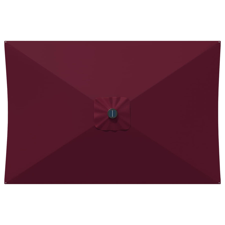 Tuin Parasol met LED Verlichting 200 x 300 cm Polyester