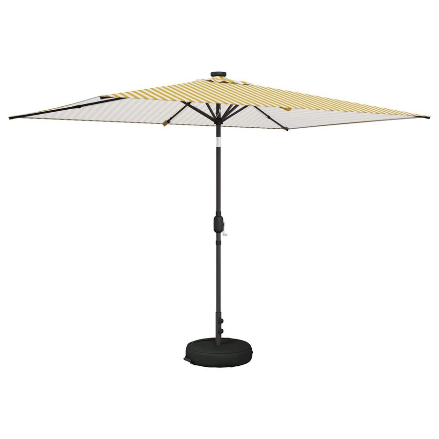 Tuin Parasol met LED Verlichting 200 x 300 cm Polyester