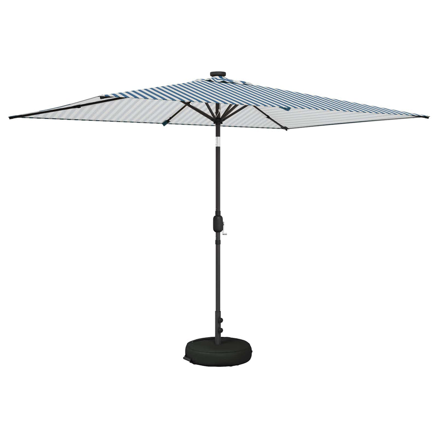 Tuin Parasol met LED Verlichting 200 x 300 cm Polyester