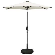 Tuin Parasol met LED Verlichting 230 x 230 cm Polyester