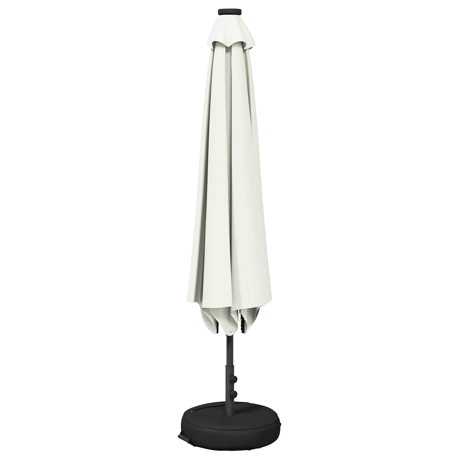 Tuin Parasol met LED Verlichting 230 x 230 cm Polyester