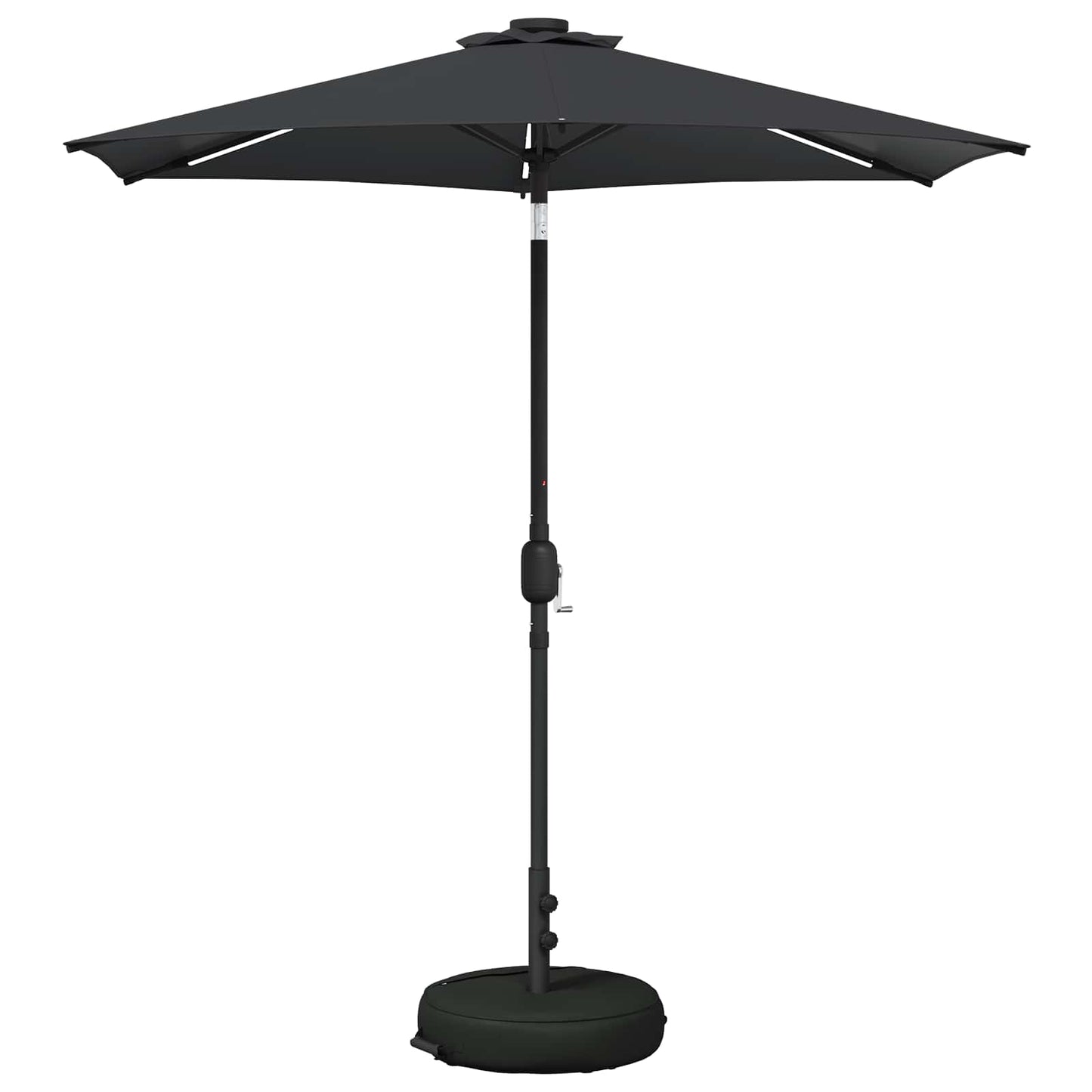 Tuin Parasol met LED Verlichting 230 x 230 cm Polyester