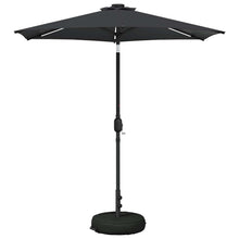 Tuin Parasol met LED Verlichting 230 x 230 cm Polyester