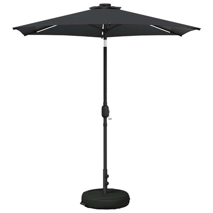 Tuin Parasol met LED Verlichting 230 x 230 cm Polyester