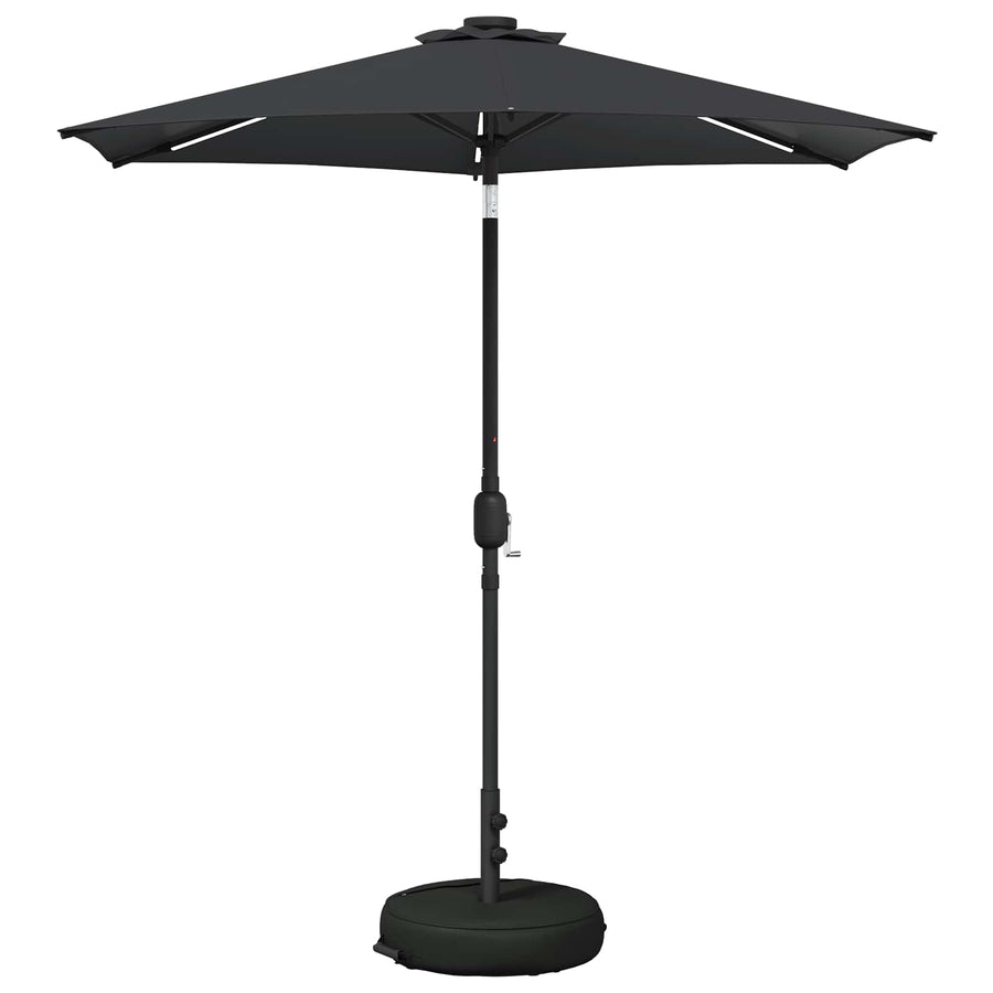 Tuin Parasol met LED Verlichting 230 x 230 cm Polyester