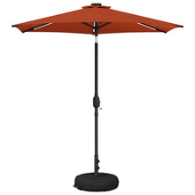 Tuin Parasol met LED Verlichting 230 x 230 cm Polyester