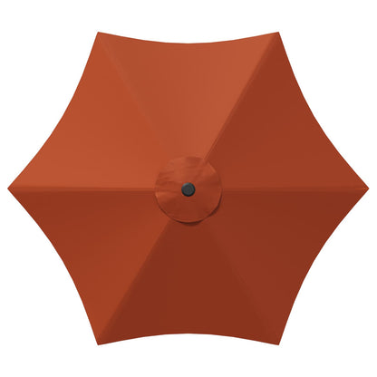 Tuin Parasol met LED Verlichting 230 x 230 cm Polyester