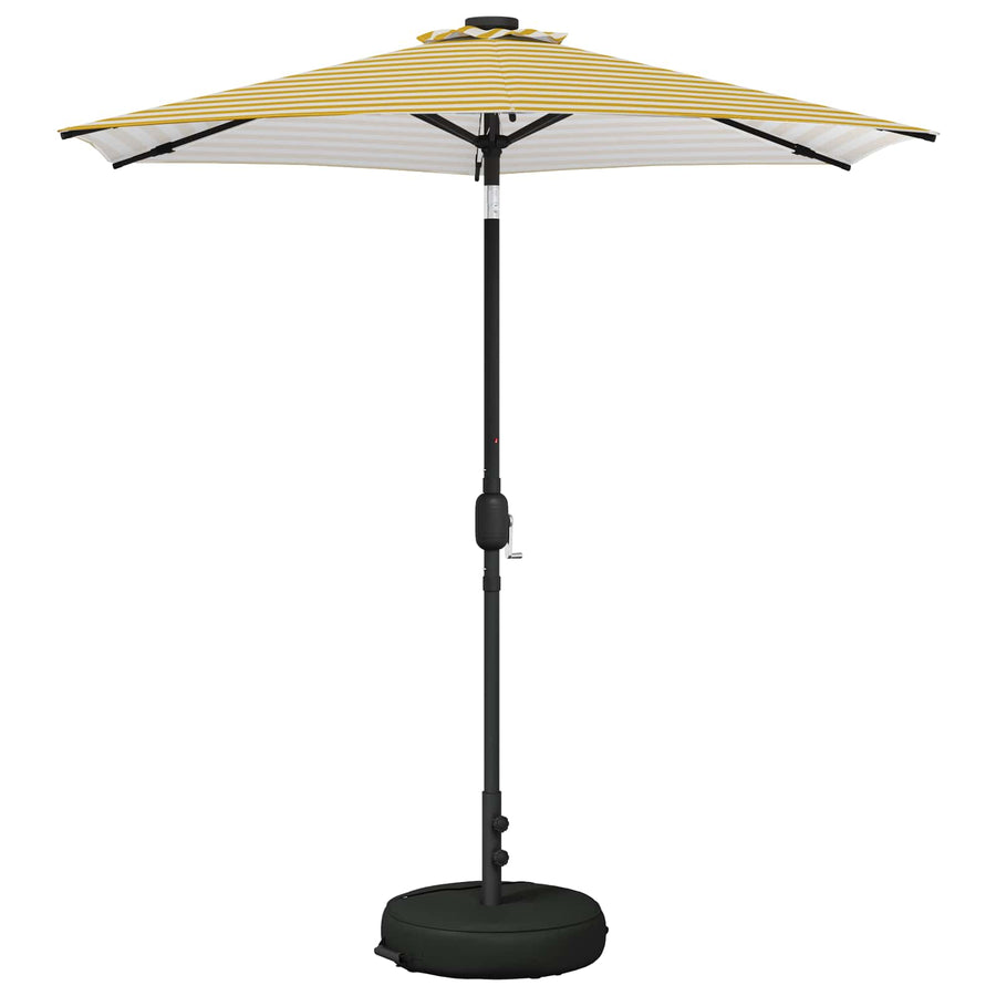 Tuin Parasol met LED Verlichting 230 x 230 cm Polyester