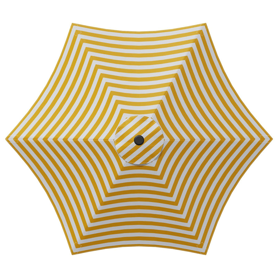 Tuin Parasol met LED Verlichting 230 x 230 cm Polyester