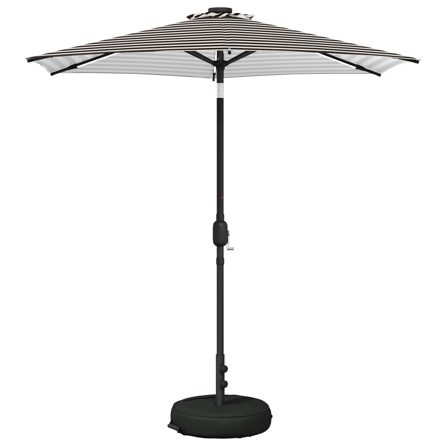 Tuin Parasol met LED Verlichting 230 x 230 cm Polyester