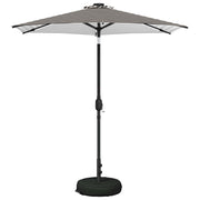 Parasol 226x226x228 cm led zwart