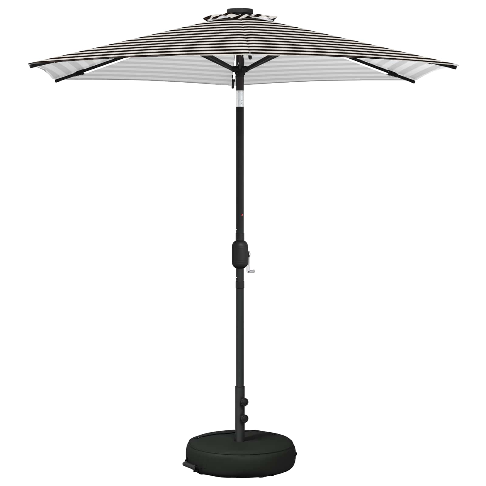 Tuin Parasol met LED Verlichting 230 x 230 cm Polyester