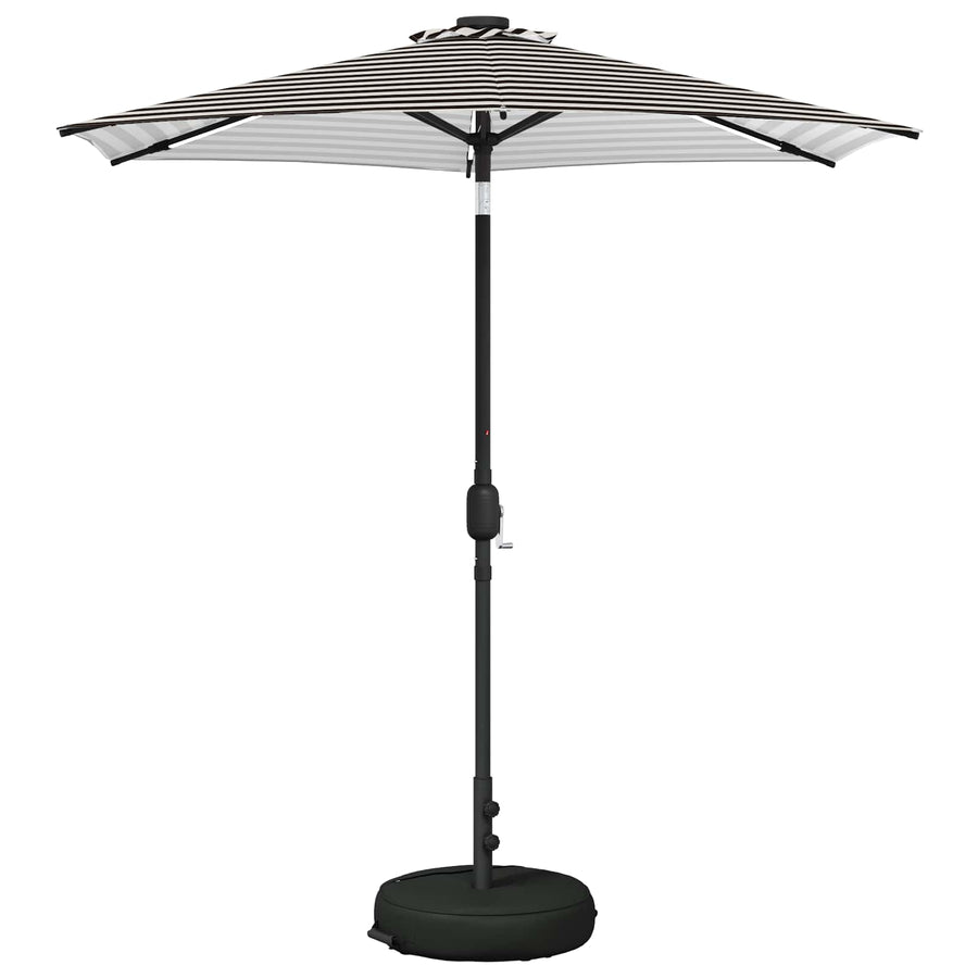 Tuin Parasol met LED Verlichting 230 x 230 cm Polyester
