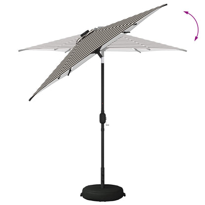 Tuin Parasol met LED Verlichting 230 x 230 cm Polyester