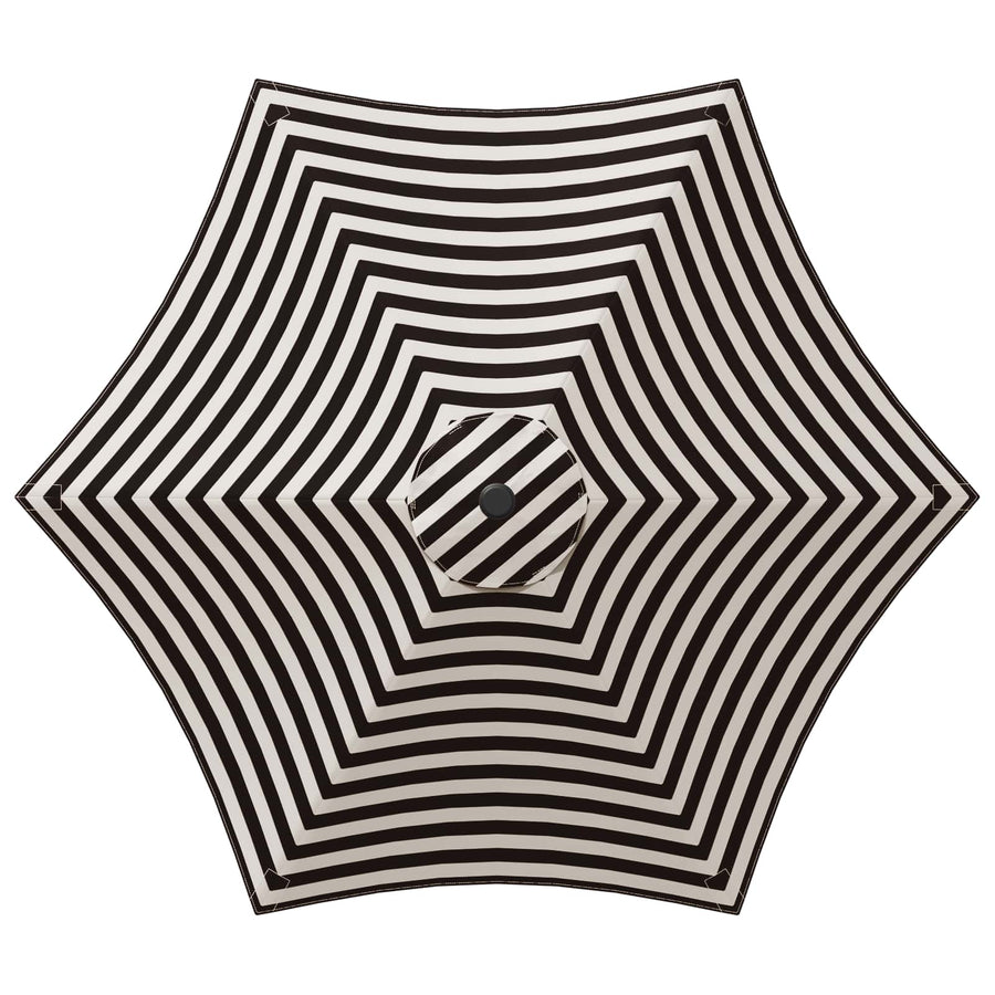 Tuin Parasol met LED Verlichting 230 x 230 cm Polyester