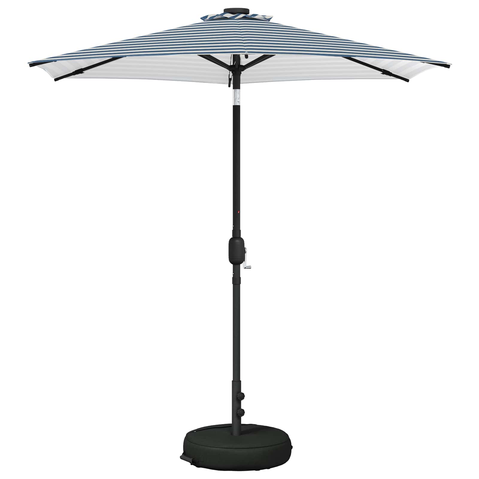 Tuin Parasol met LED Verlichting 230 x 230 cm Polyester