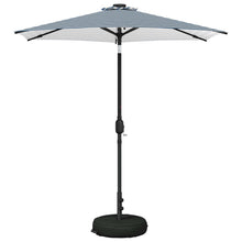Tuin Parasol met LED Verlichting 230 x 230 cm Polyester