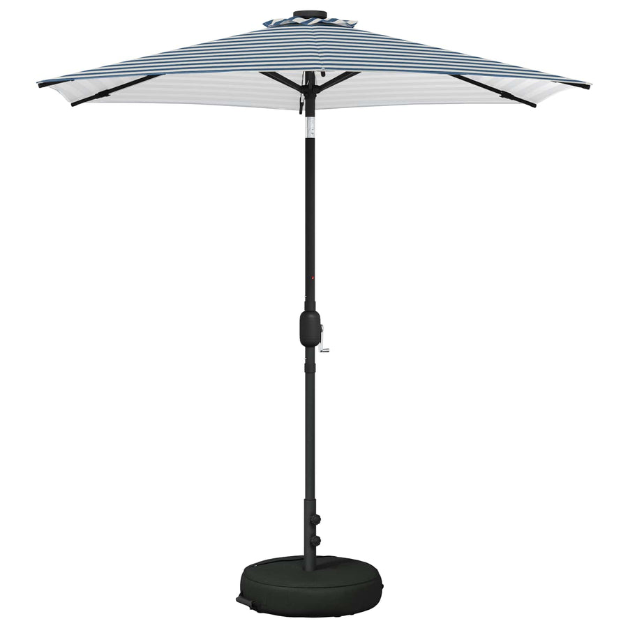 Tuin Parasol met LED Verlichting 230 x 230 cm Polyester